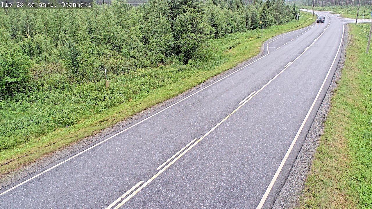 Kelikamerat Kuva Tie 28 Kajaani, Otanmäki, Kajaani, Kainuu