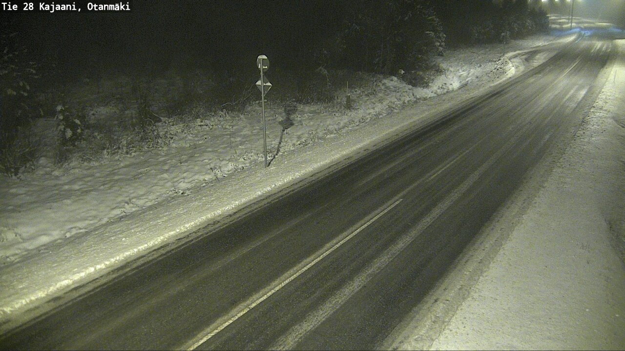 Weather Camera Image Road 28 Kajaani, Otanmäki, Kajaani, Kainuu