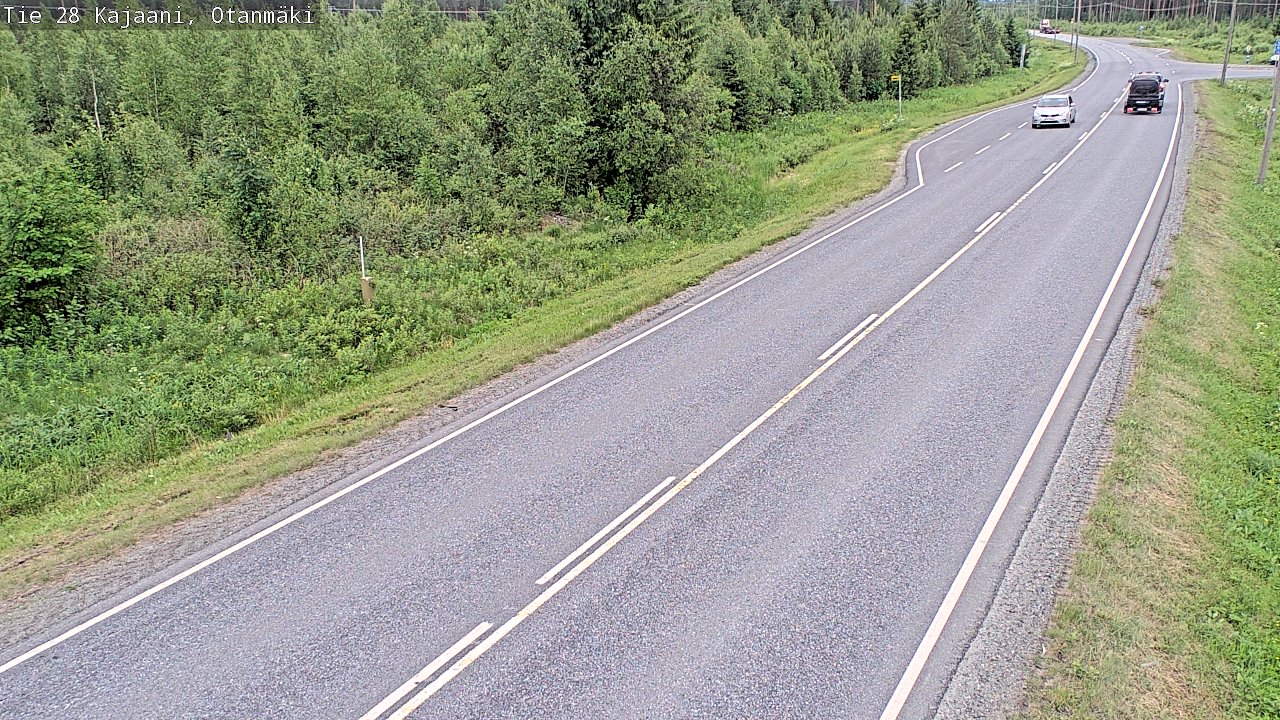 Kelikamerat Kuva Tie 28 Kajaani, Otanmäki, Kajaani, Kainuu
