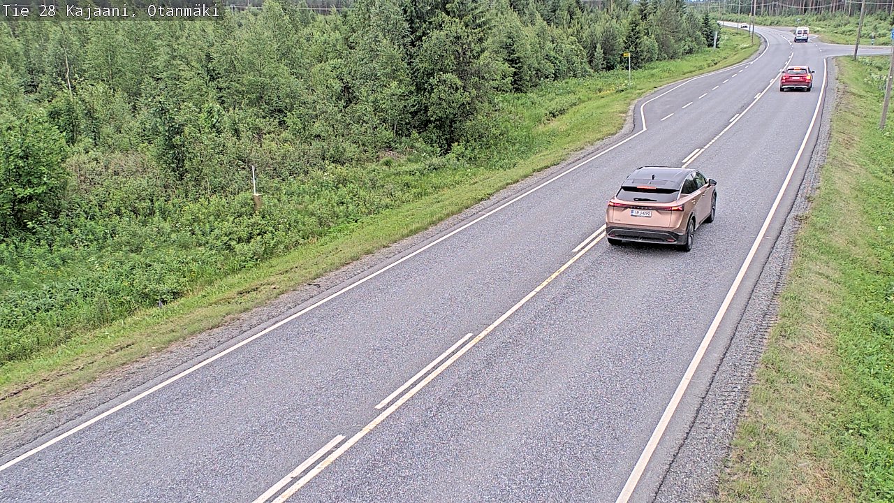 Weather Camera Image Road 28 Kajaani, Otanmäki, Kajaani, Kainuu