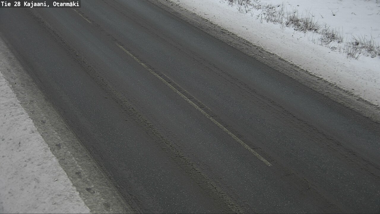 Weather Camera Image Väg 28 Kajana, Otanmäki, Kajaani, Kainuu