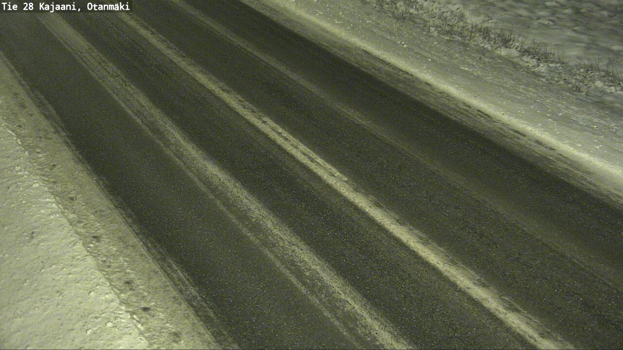 Weather Camera Image Väg 28 Kajana, Otanmäki, Kajaani, Kainuu