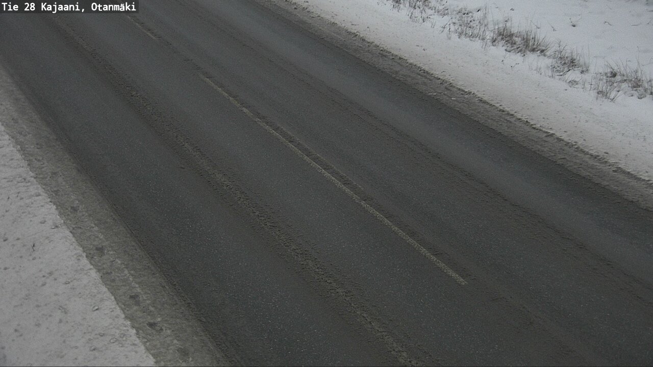 Weather Camera Image Väg 28 Kajana, Otanmäki, Kajaani, Kainuu