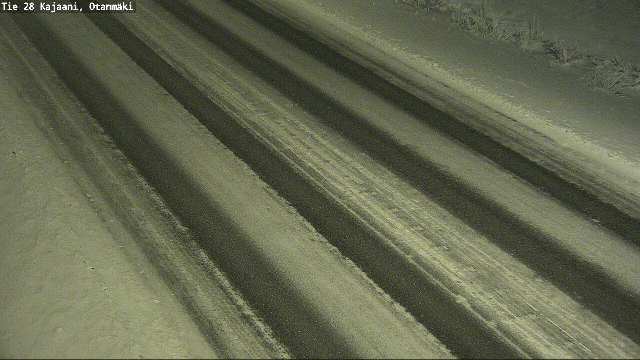 Weather Camera Image Väg 28 Kajana, Otanmäki, Kajaani, Kainuu