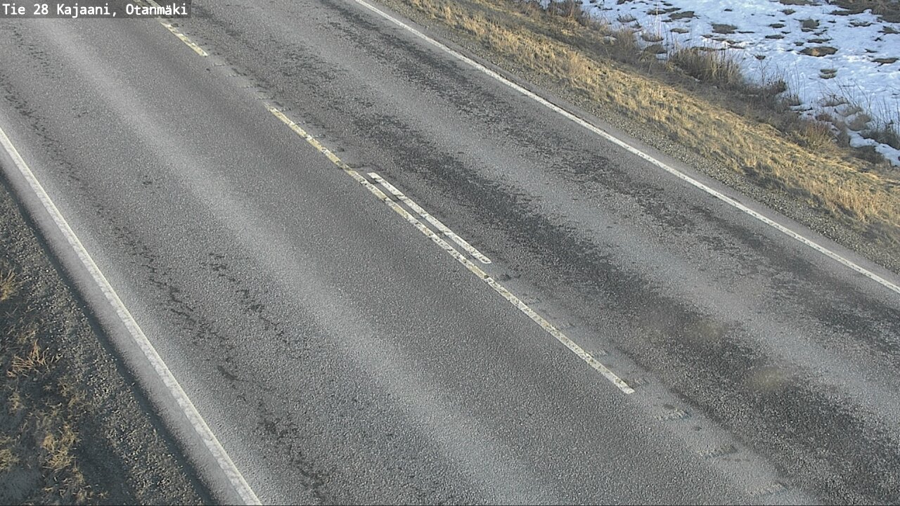 Weather Camera Image Road 28 Kajaani, Otanmäki, Kajaani, Kainuu