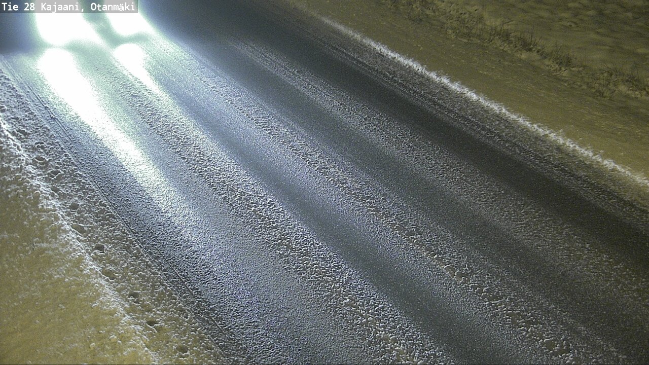 Weather Camera Image Väg 28 Kajana, Otanmäki, Kajaani, Kainuu