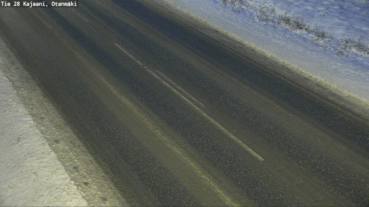 Weather Camera Image Väg 28 Kajana, Otanmäki, Kajaani, Kainuu