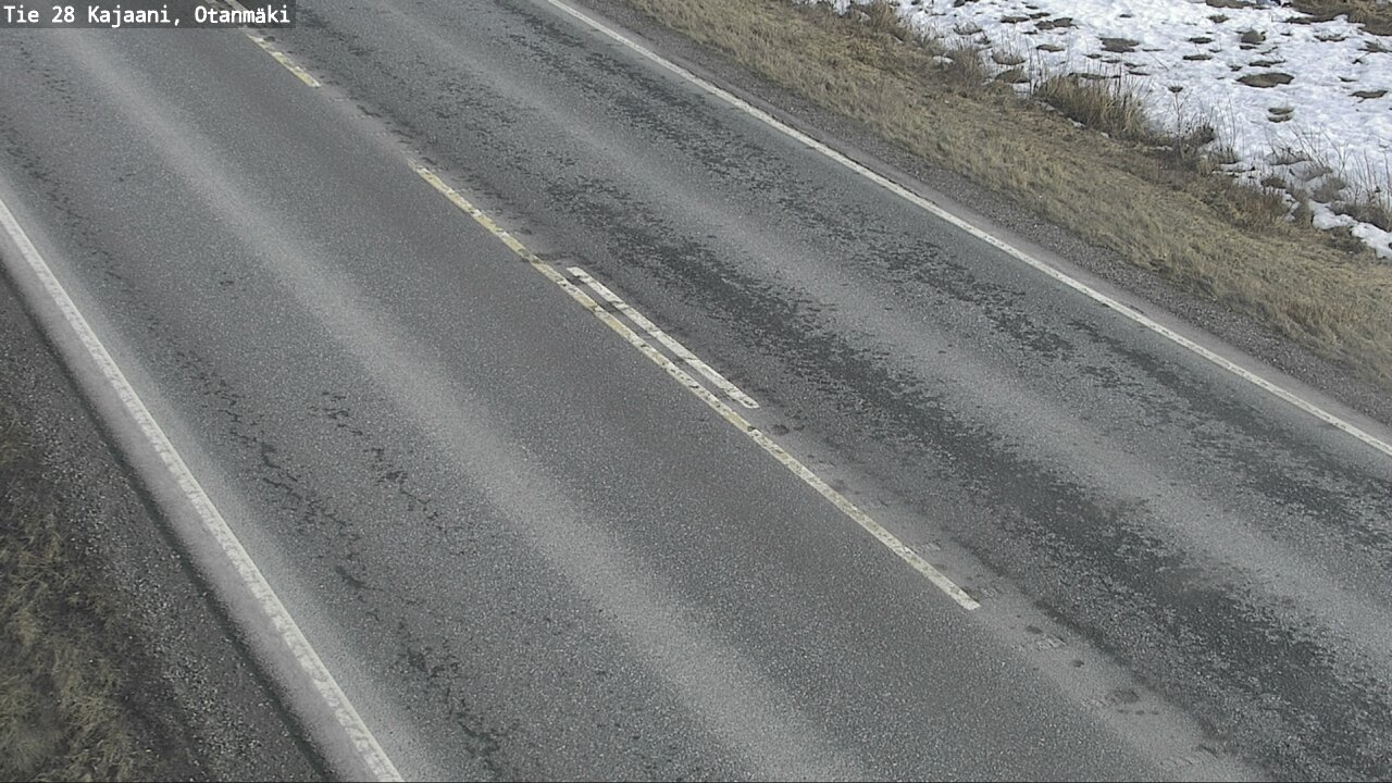 Weather Camera Image Väg 28 Kajana, Otanmäki, Kajaani, Kainuu