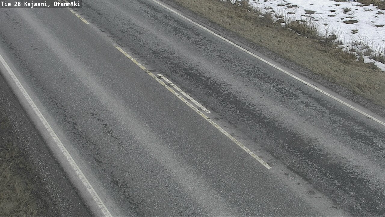 Weather Camera Image Väg 28 Kajana, Otanmäki, Kajaani, Kainuu