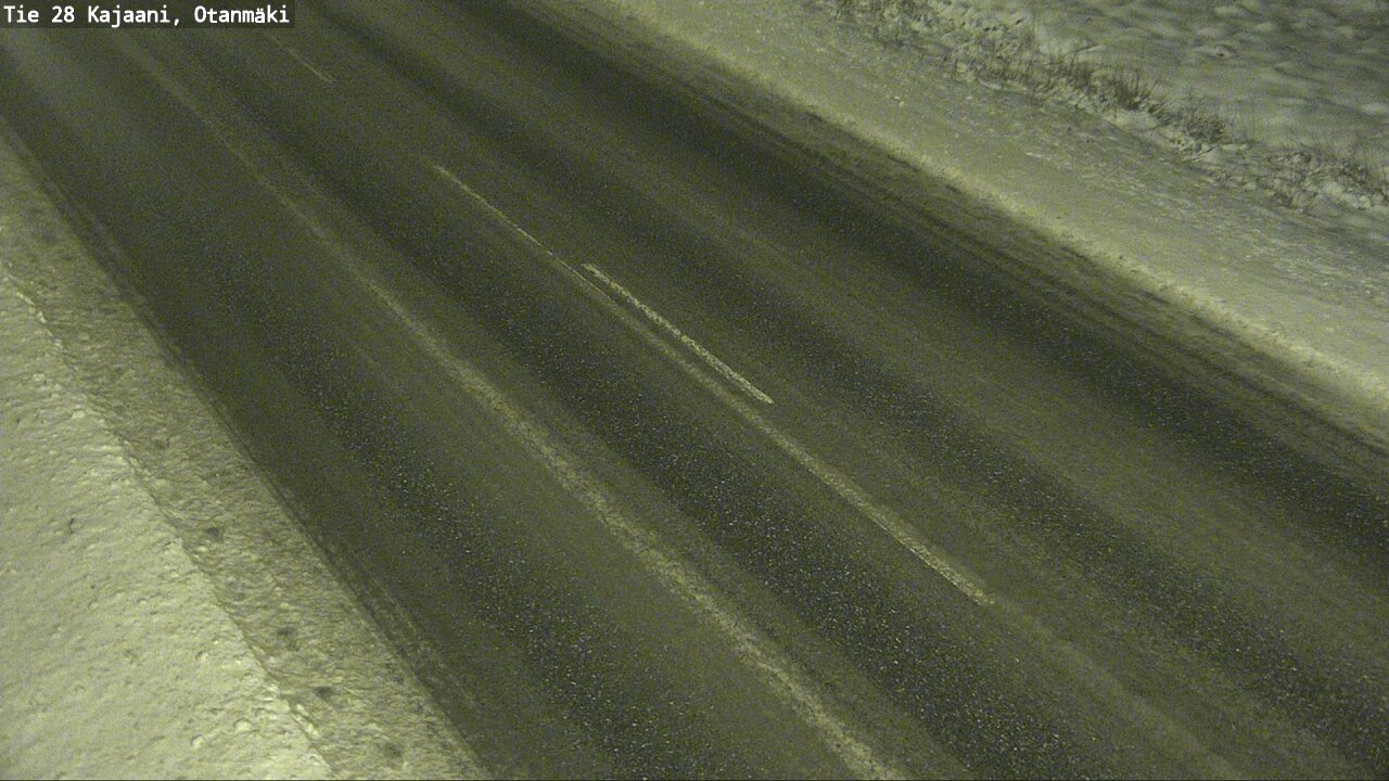 Weather Camera Image Väg 28 Kajana, Otanmäki, Kajaani, Kainuu