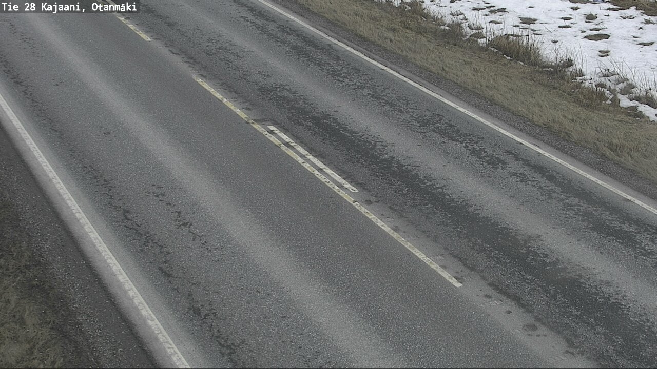 Weather Camera Image Väg 28 Kajana, Otanmäki, Kajaani, Kainuu