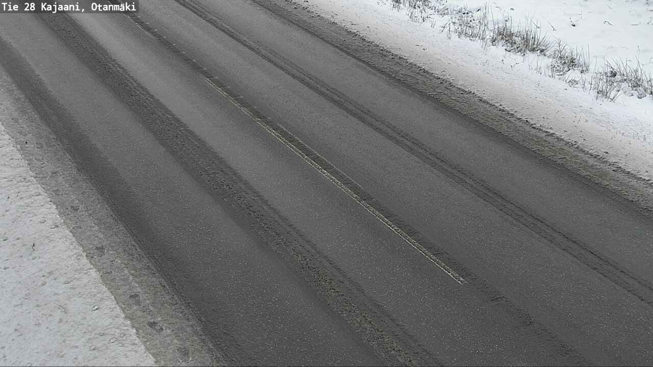 Weather Camera Image Väg 28 Kajana, Otanmäki, Kajaani, Kainuu
