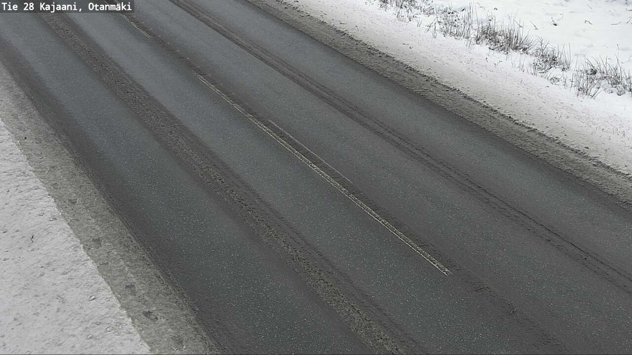 Weather Camera Image Väg 28 Kajana, Otanmäki, Kajaani, Kainuu