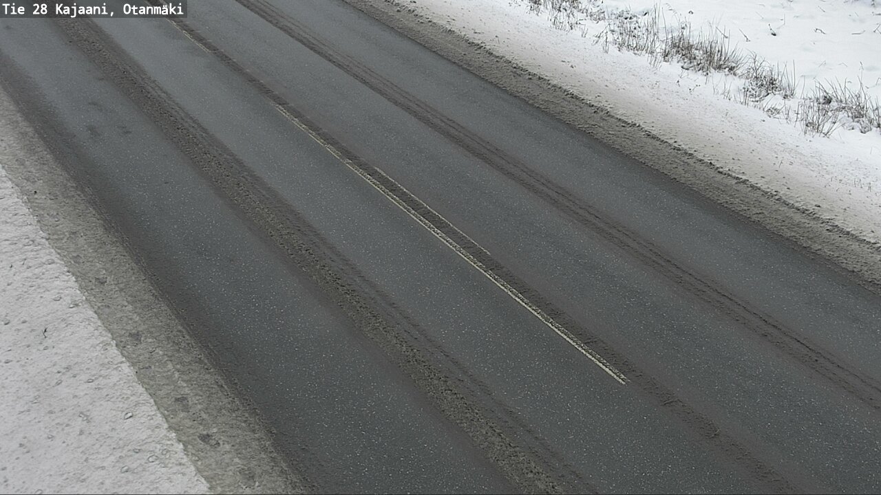 Weather Camera Image Väg 28 Kajana, Otanmäki, Kajaani, Kainuu