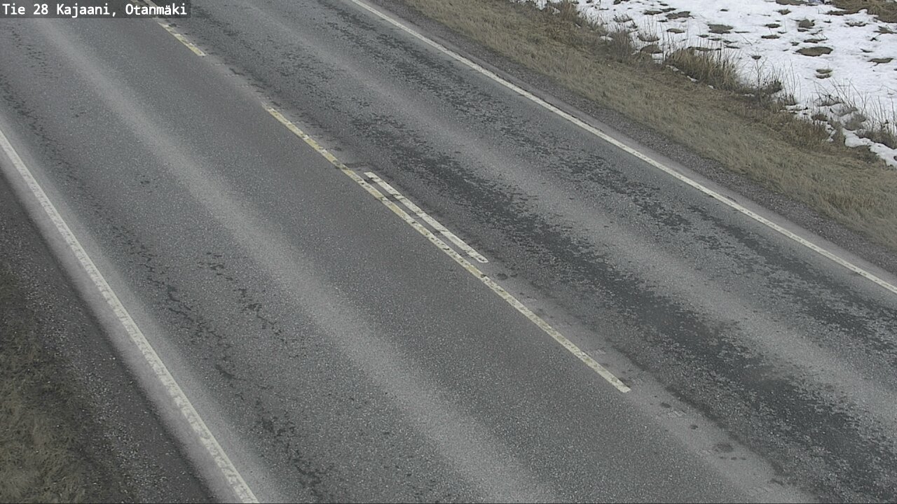Weather Camera Image Väg 28 Kajana, Otanmäki, Kajaani, Kainuu
