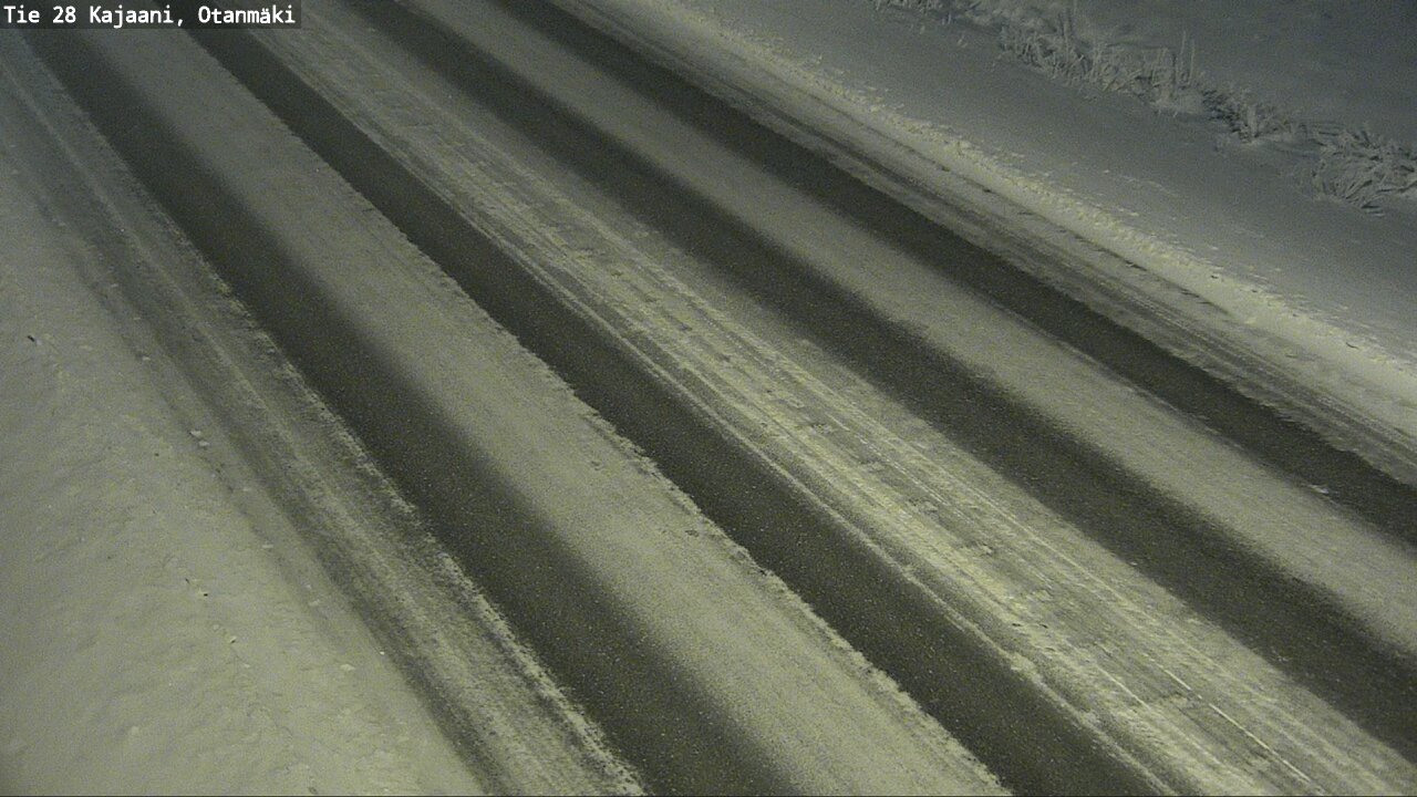 Weather Camera Image Väg 28 Kajana, Otanmäki, Kajaani, Kainuu