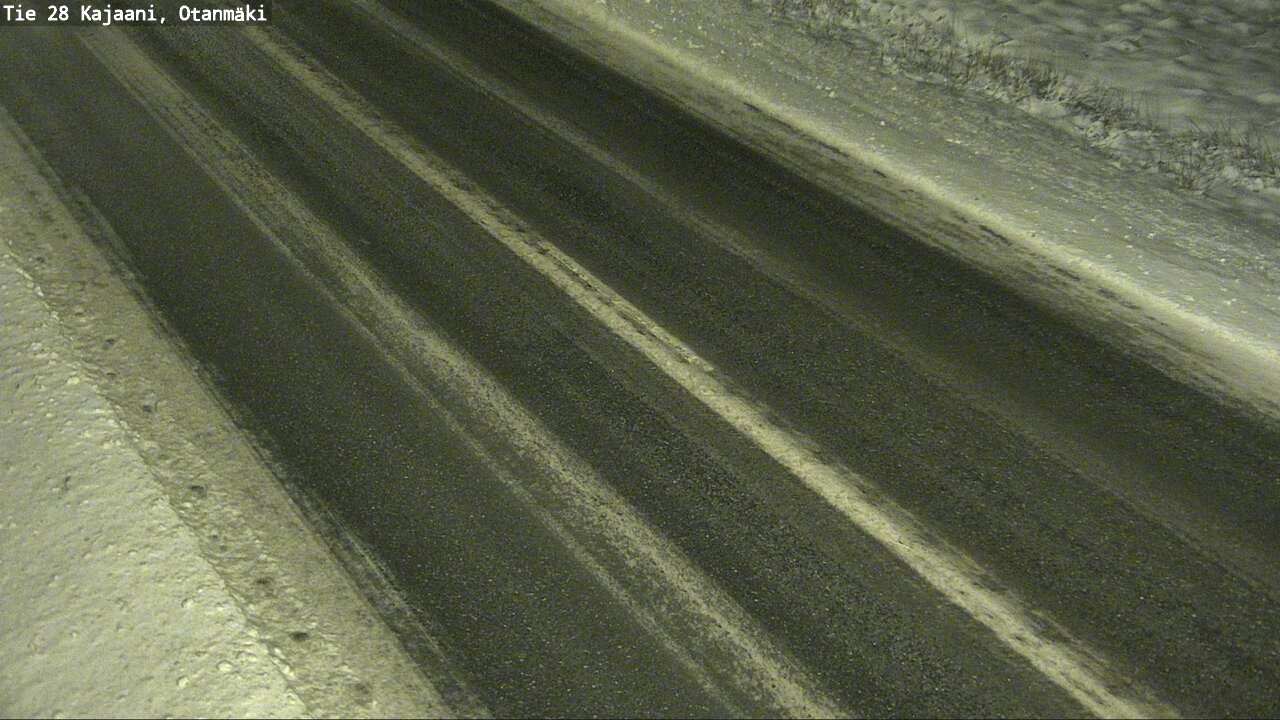 Weather Camera Image Väg 28 Kajana, Otanmäki, Kajaani, Kainuu