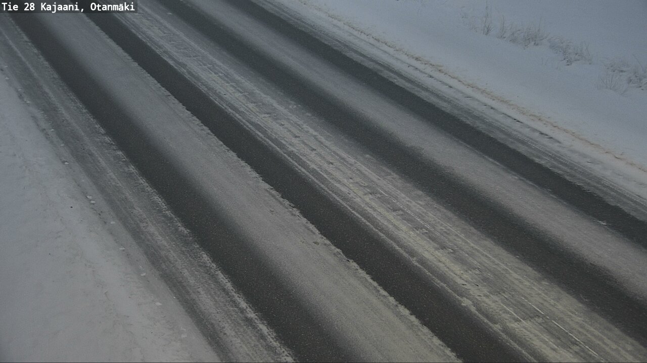 Weather Camera Image Väg 28 Kajana, Otanmäki, Kajaani, Kainuu