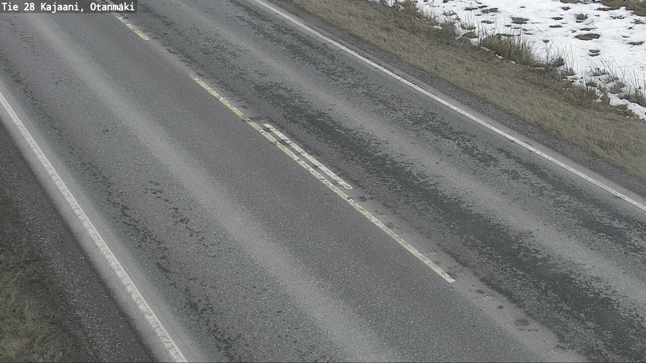 Weather Camera Image Väg 28 Kajana, Otanmäki, Kajaani, Kainuu