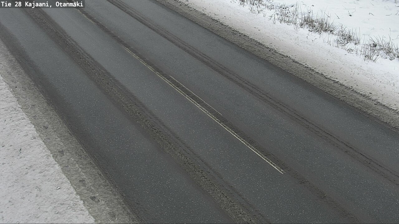Weather Camera Image Väg 28 Kajana, Otanmäki, Kajaani, Kainuu