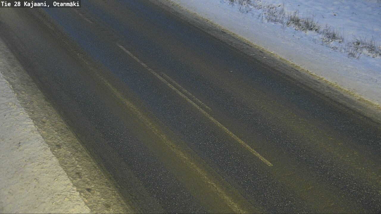 Weather Camera Image Väg 28 Kajana, Otanmäki, Kajaani, Kainuu