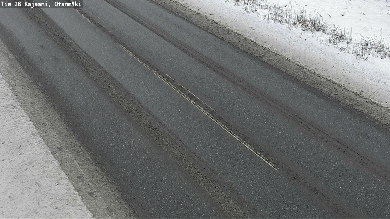 Weather Camera Image Väg 28 Kajana, Otanmäki, Kajaani, Kainuu