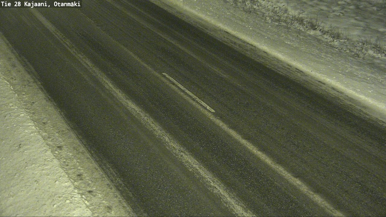Weather Camera Image Väg 28 Kajana, Otanmäki, Kajaani, Kainuu