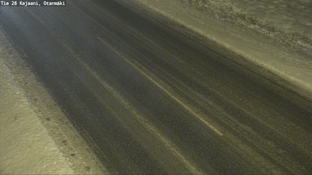 Weather Camera Image Väg 28 Kajana, Otanmäki, Kajaani, Kainuu