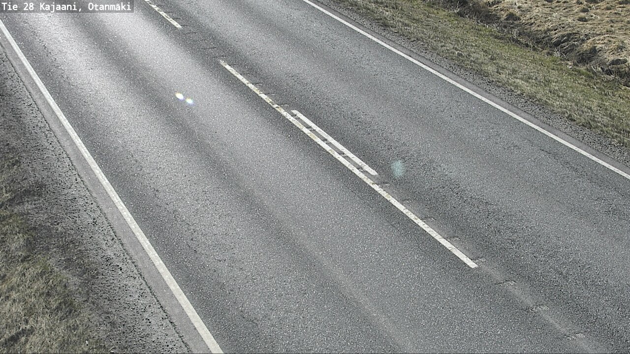 Weather Camera Image Väg 28 Kajana, Otanmäki, Kajaani, Kainuu