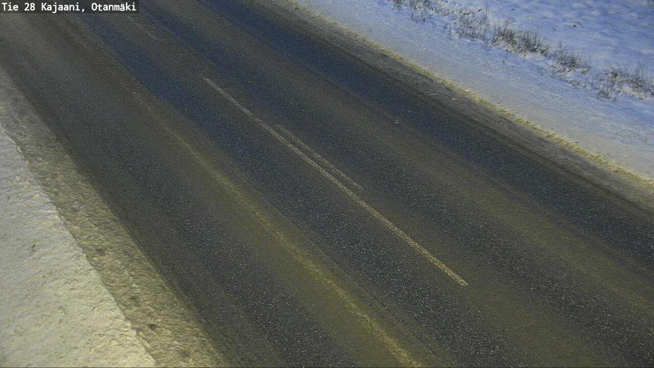 Weather Camera Image Väg 28 Kajana, Otanmäki, Kajaani, Kainuu