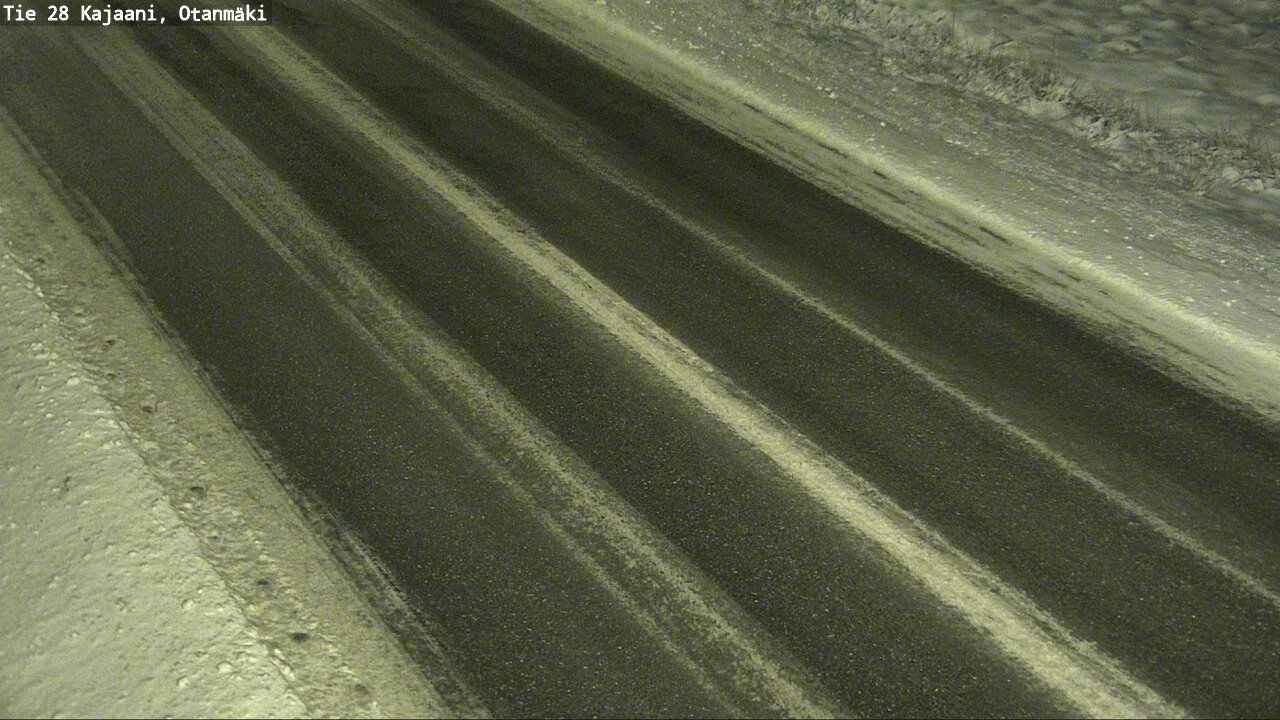 Weather Camera Image Väg 28 Kajana, Otanmäki, Kajaani, Kainuu
