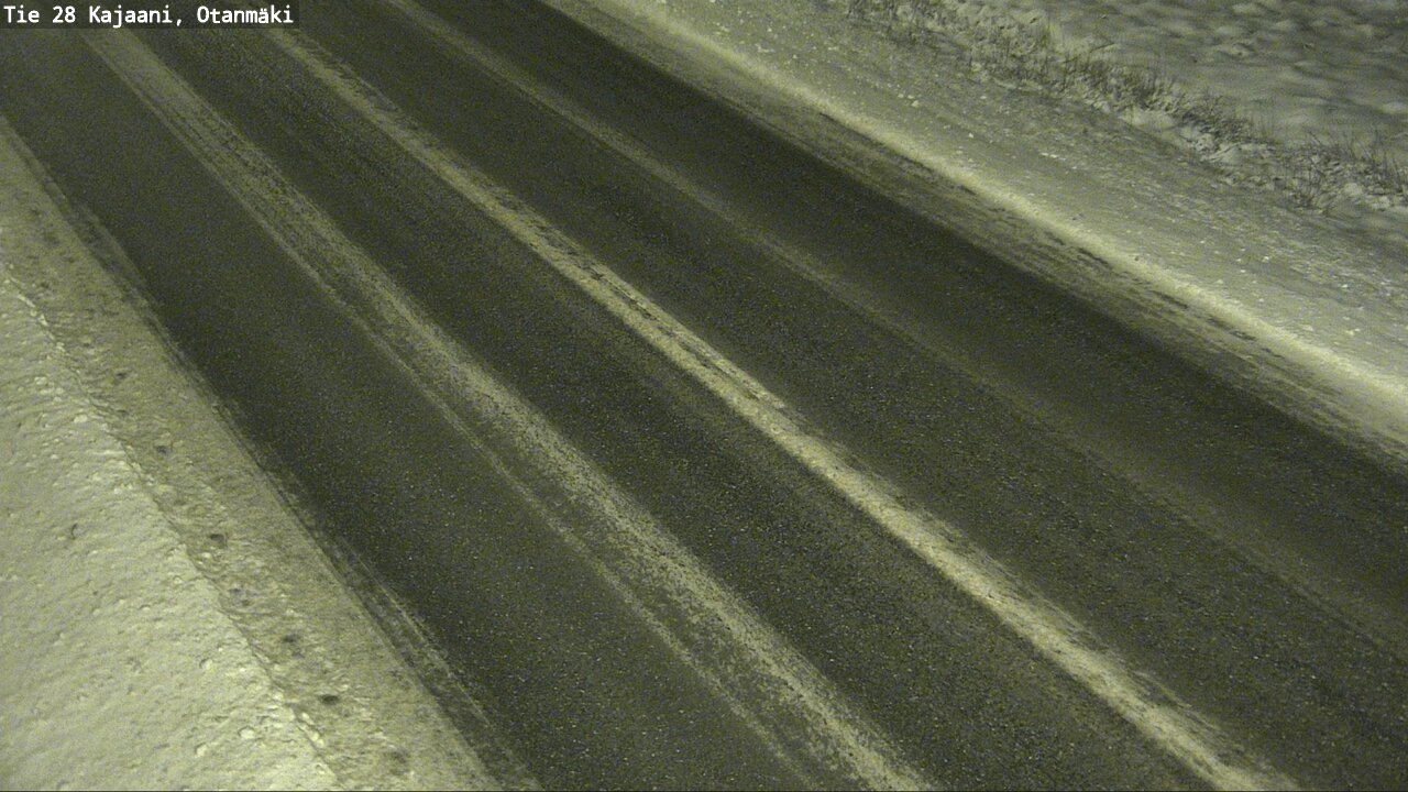 Weather Camera Image Väg 28 Kajana, Otanmäki, Kajaani, Kainuu