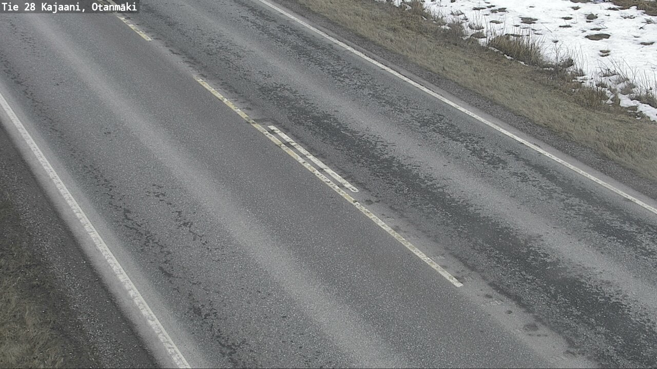 Weather Camera Image Väg 28 Kajana, Otanmäki, Kajaani, Kainuu