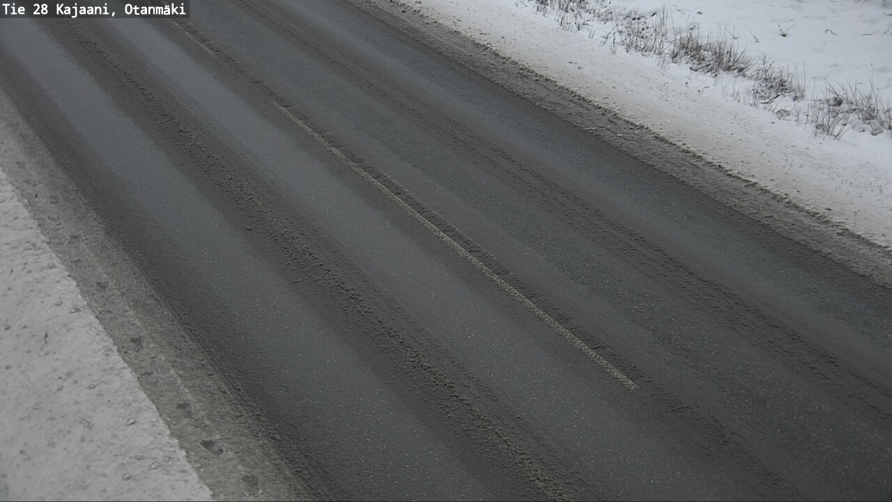 Weather Camera Image Väg 28 Kajana, Otanmäki, Kajaani, Kainuu