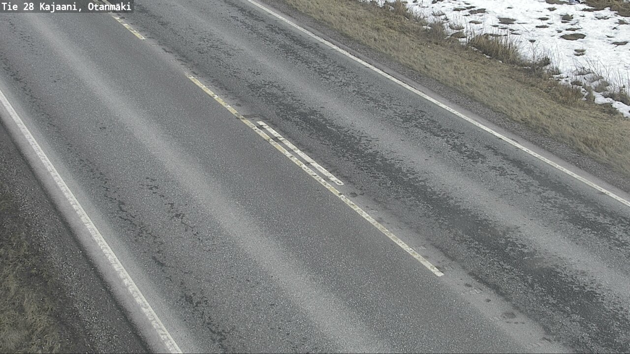 Weather Camera Image Väg 28 Kajana, Otanmäki, Kajaani, Kainuu