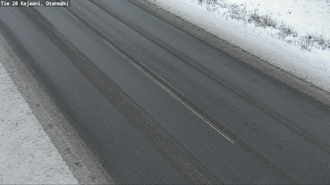 Weather Camera Image Väg 28 Kajana, Otanmäki, Kajaani, Kainuu