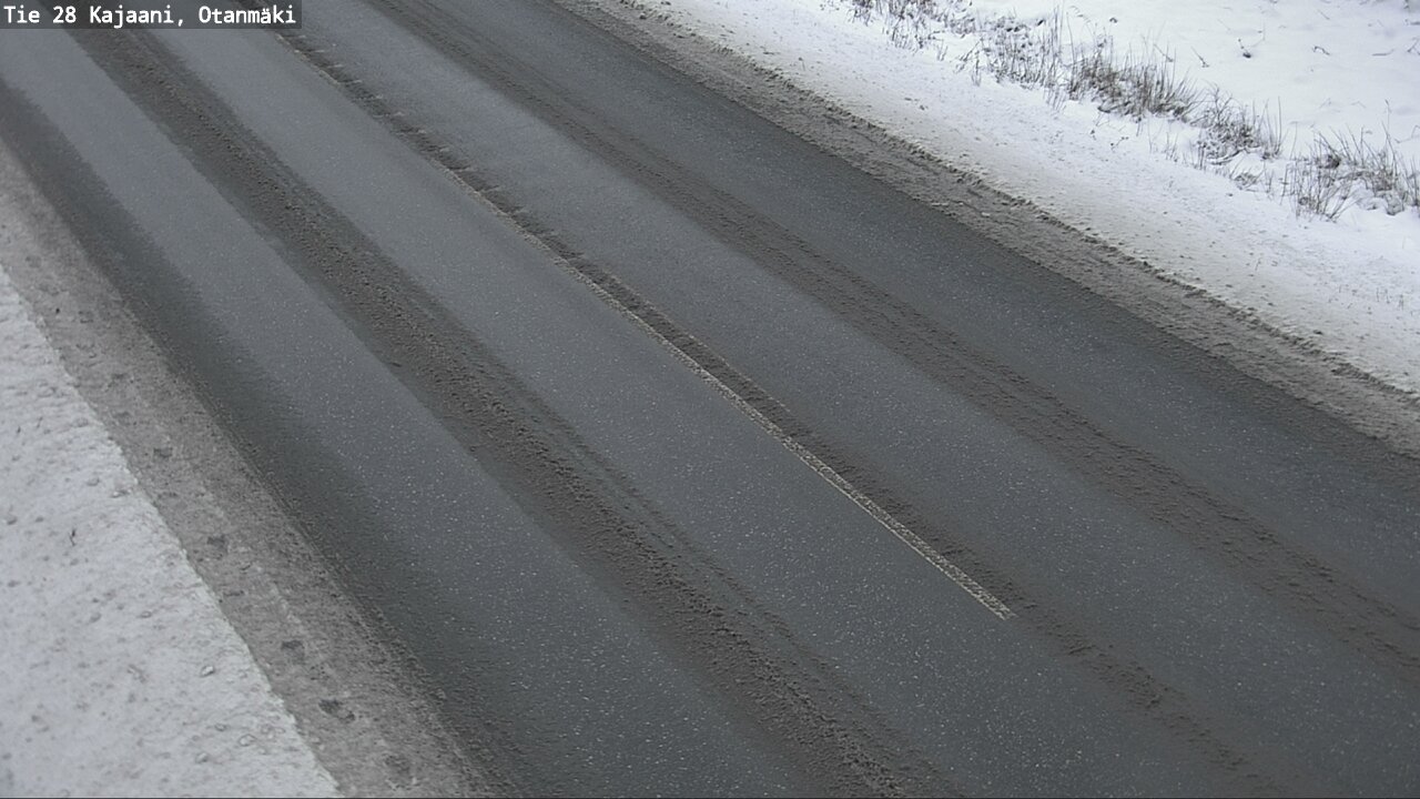 Weather Camera Image Väg 28 Kajana, Otanmäki, Kajaani, Kainuu