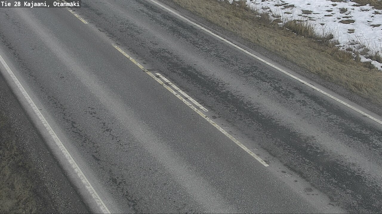 Weather Camera Image Väg 28 Kajana, Otanmäki, Kajaani, Kainuu