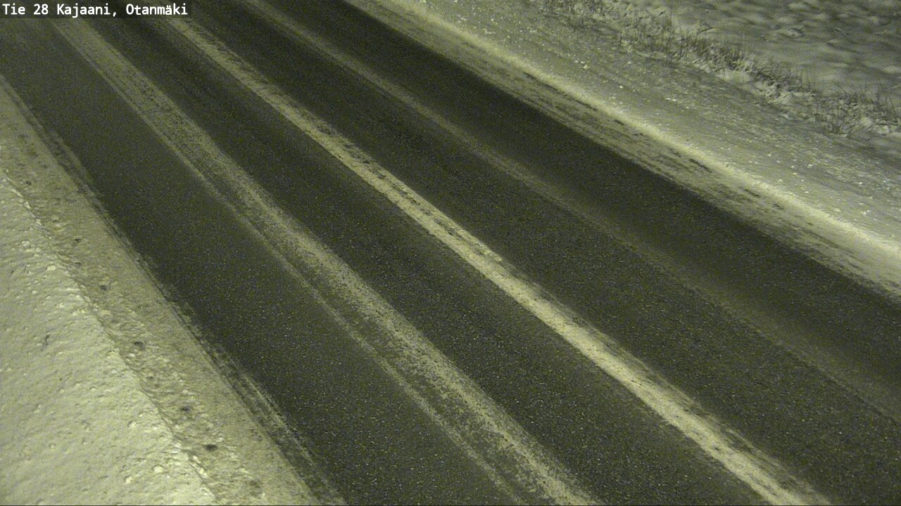 Weather Camera Image Väg 28 Kajana, Otanmäki, Kajaani, Kainuu