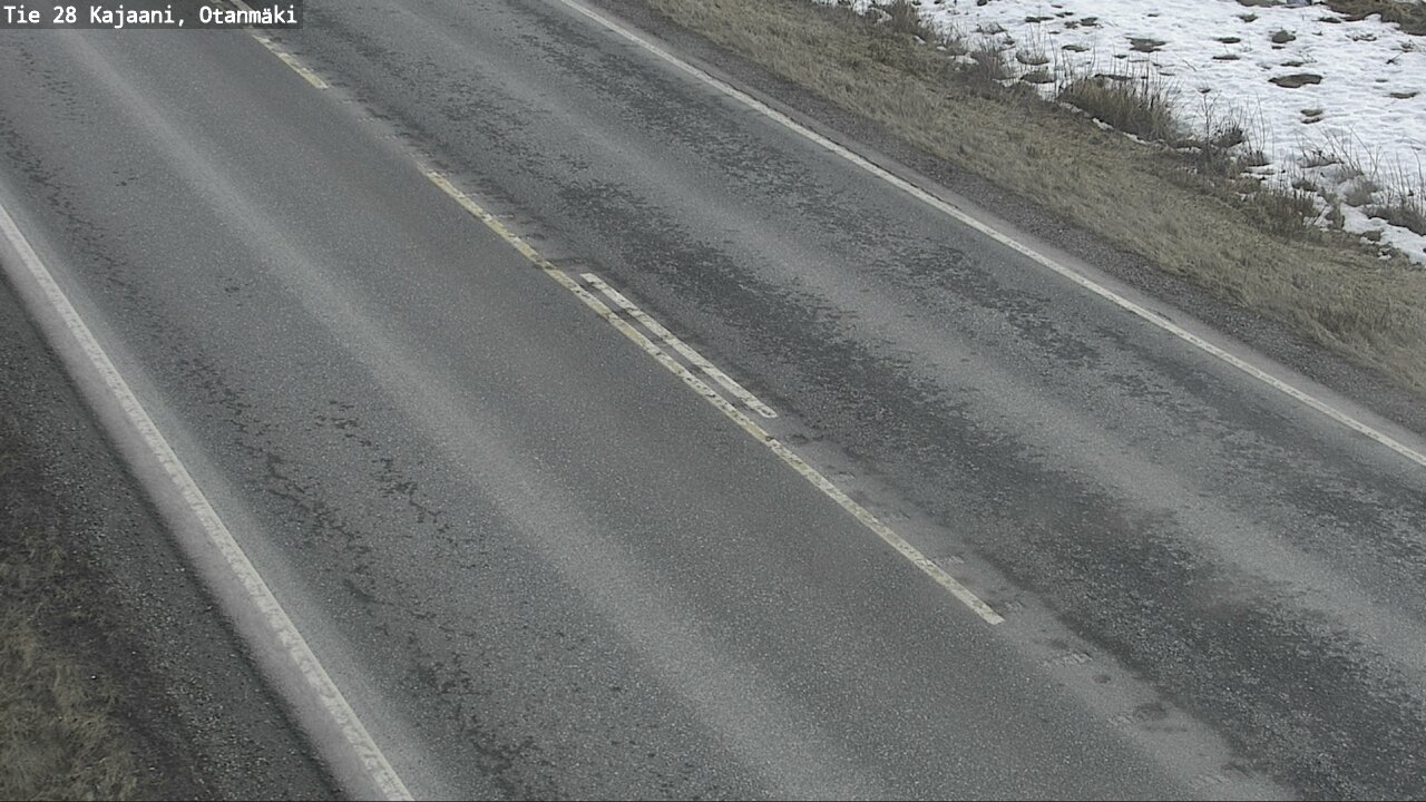 Weather Camera Image Väg 28 Kajana, Otanmäki, Kajaani, Kainuu