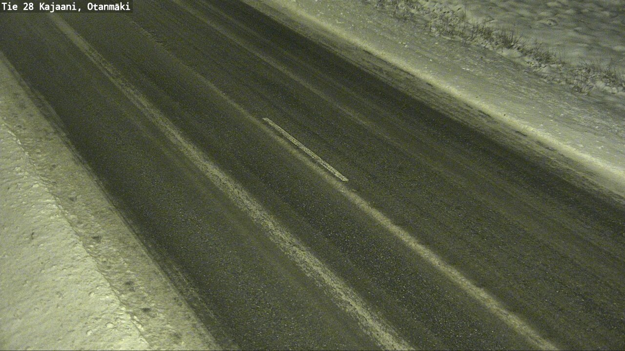 Weather Camera Image Väg 28 Kajana, Otanmäki, Kajaani, Kainuu