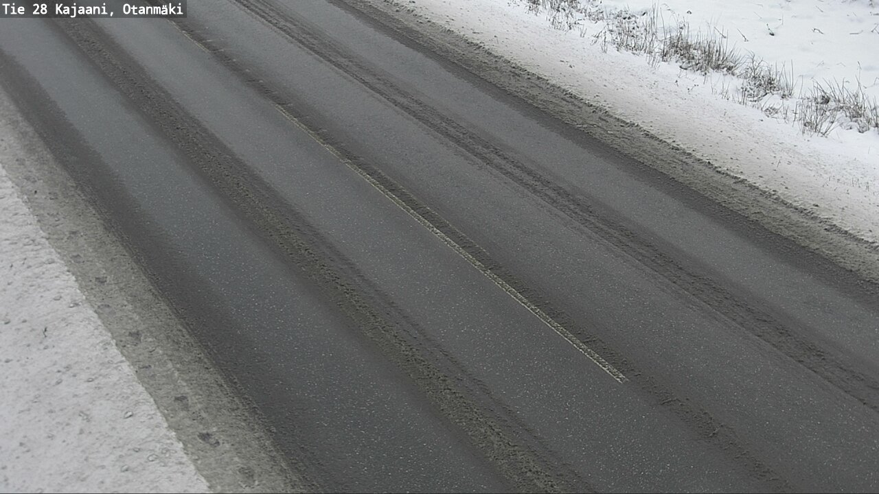 Weather Camera Image Väg 28 Kajana, Otanmäki, Kajaani, Kainuu