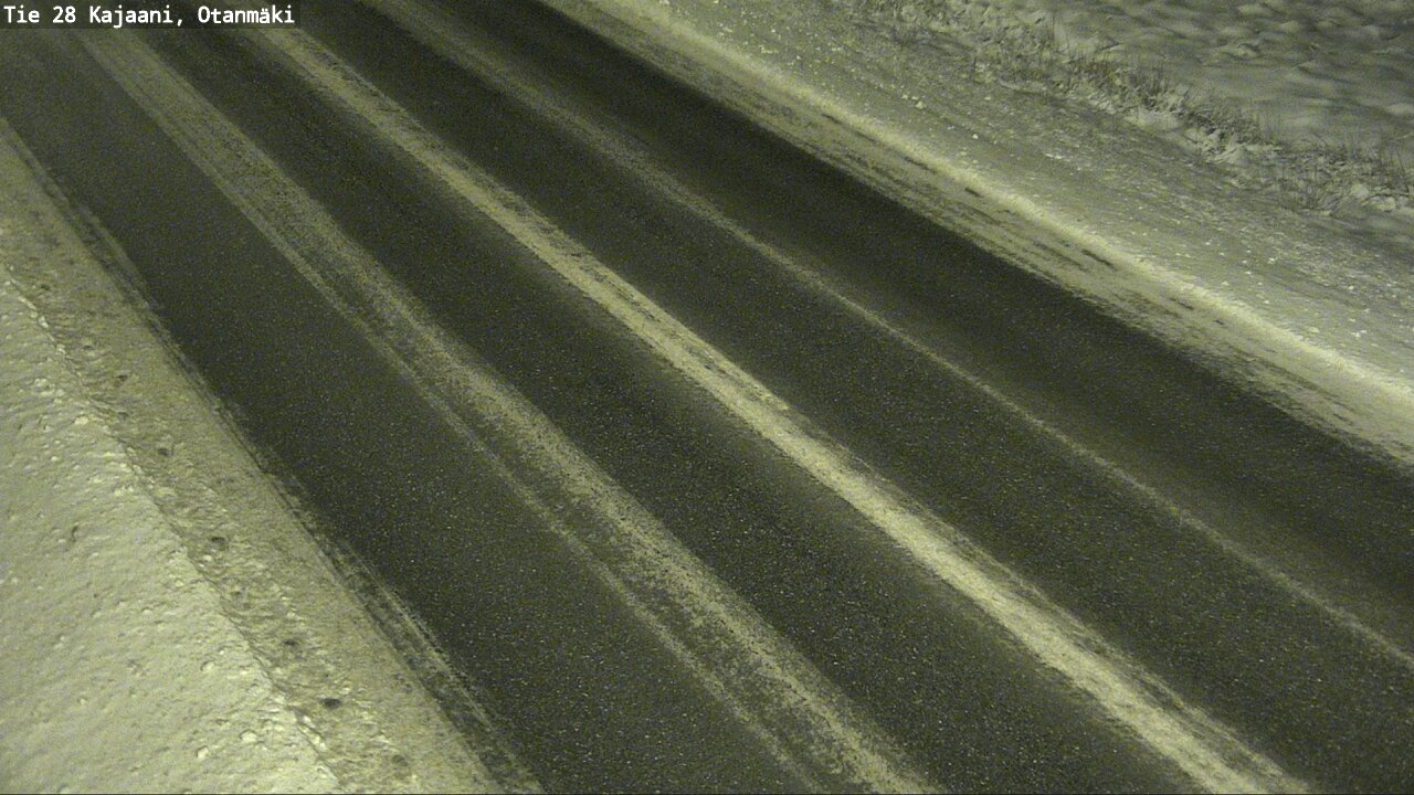 Weather Camera Image Väg 28 Kajana, Otanmäki, Kajaani, Kainuu