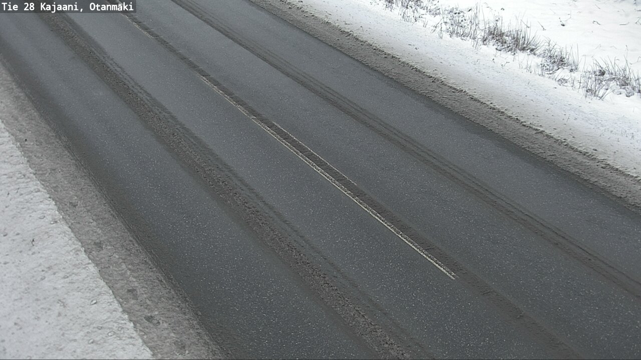 Weather Camera Image Väg 28 Kajana, Otanmäki, Kajaani, Kainuu