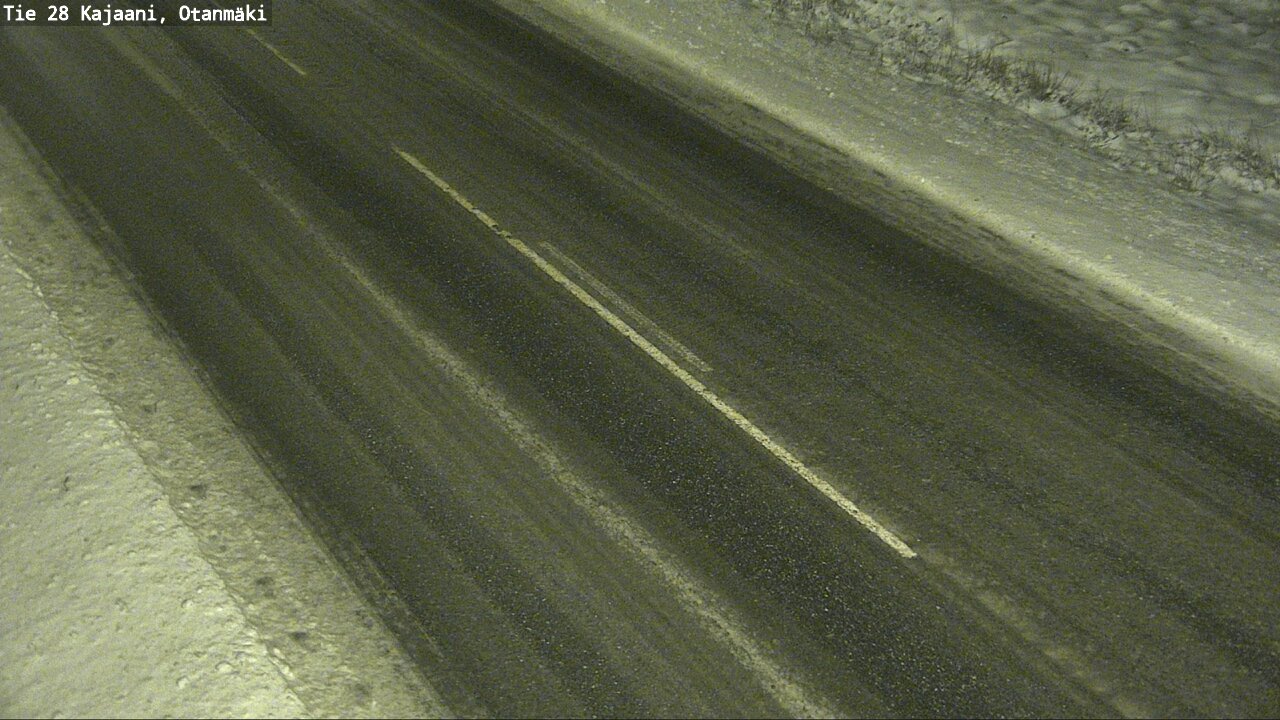 Weather Camera Image Väg 28 Kajana, Otanmäki, Kajaani, Kainuu