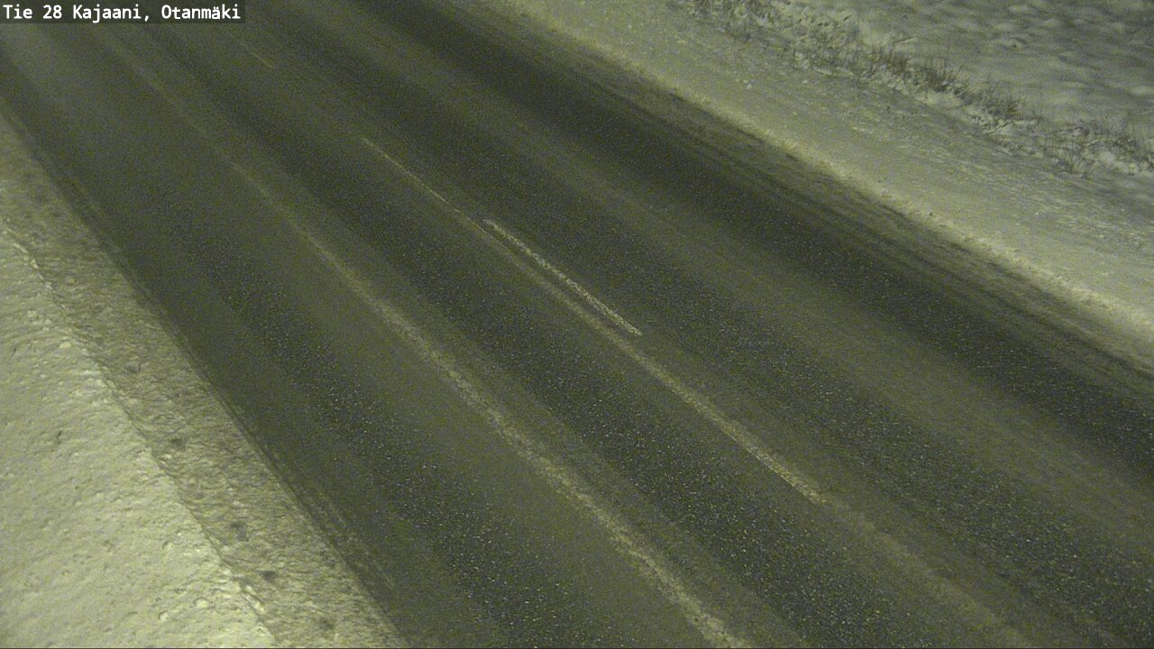Weather Camera Image Väg 28 Kajana, Otanmäki, Kajaani, Kainuu
