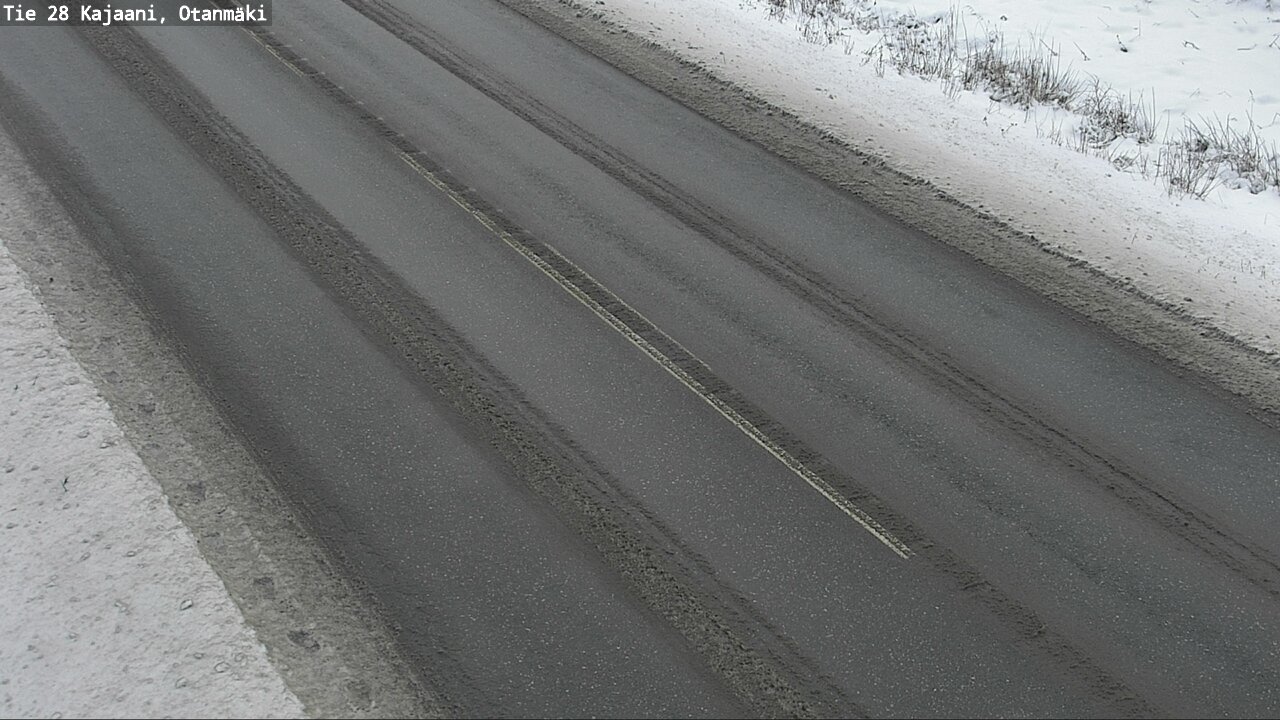 Weather Camera Image Väg 28 Kajana, Otanmäki, Kajaani, Kainuu