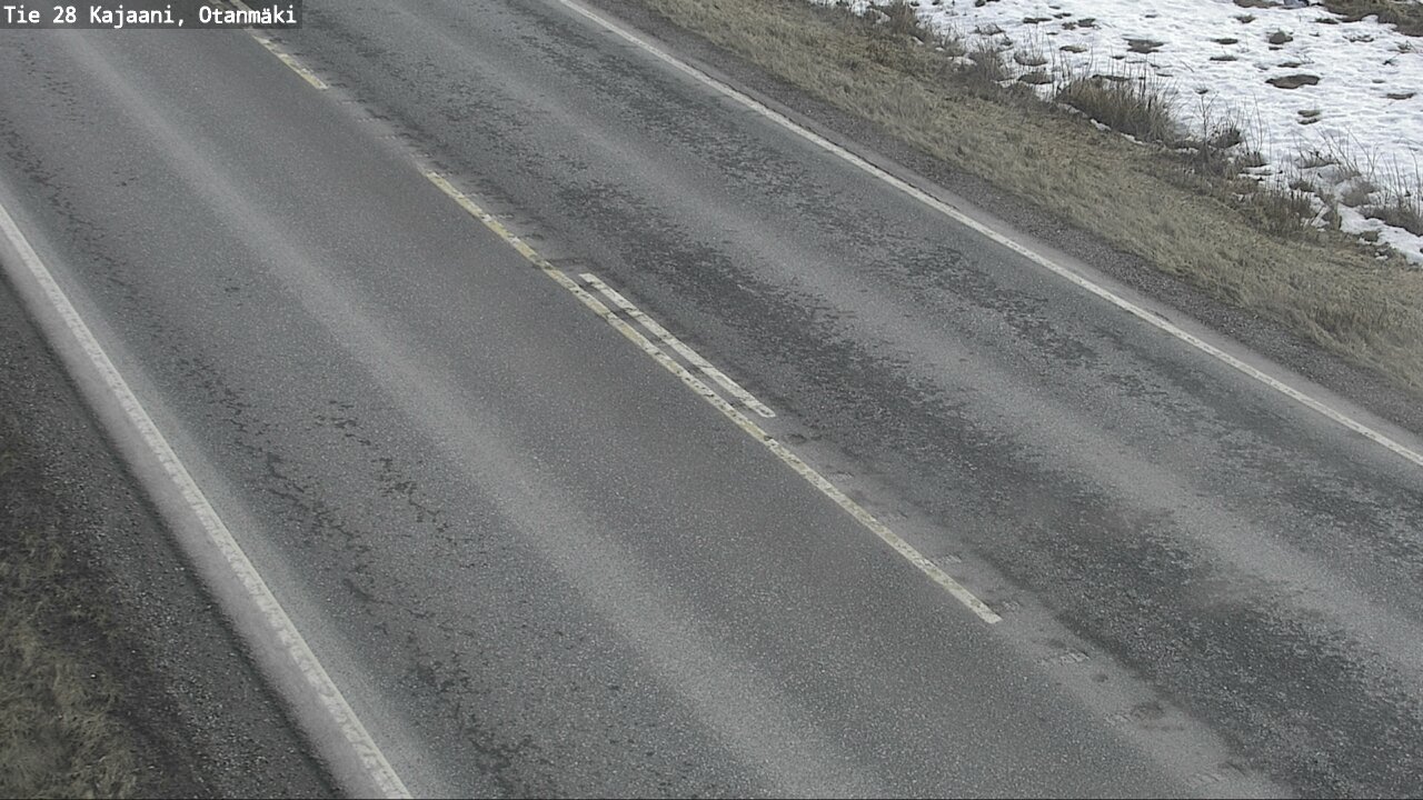 Weather Camera Image Väg 28 Kajana, Otanmäki, Kajaani, Kainuu
