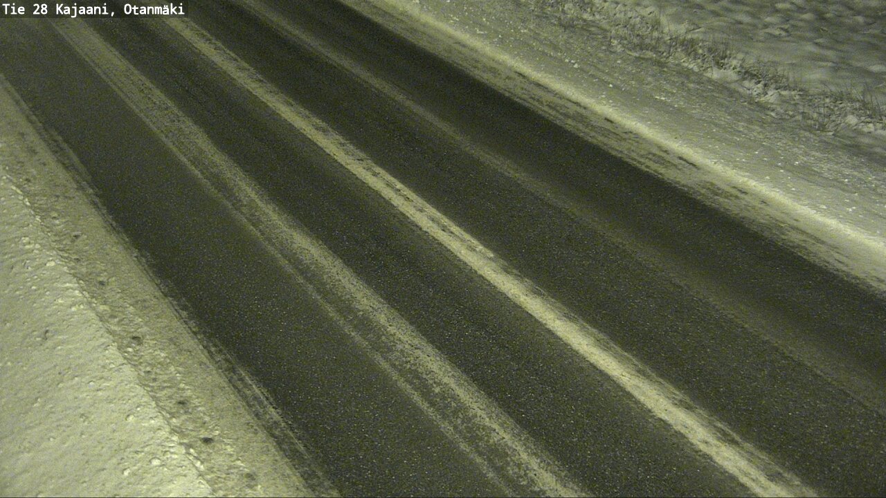 Weather Camera Image Väg 28 Kajana, Otanmäki, Kajaani, Kainuu