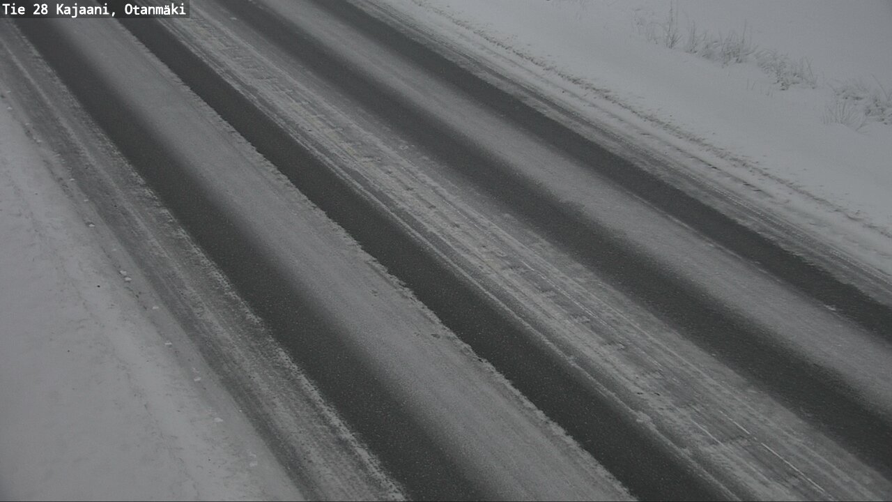 Weather Camera Image Väg 28 Kajana, Otanmäki, Kajaani, Kainuu